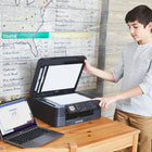 Brother MFC-J1012DW Wireless Colour Inkjet All-in-One Printer-Put the power of printing at your fingertips. Go mobile with the simple-to-use Brother Mobile Connect app that delivers easy onscreen menu navigation for printing, copying, scanning, and device management from your mobile device.