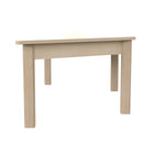 Flash Furniture Bright Beginnings Commercial Grade Wooden Trapezoid Preschool Classroom Activity Table-Available in Multiple Table Heights