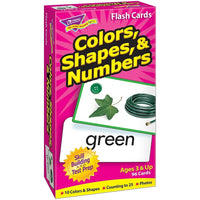 Trend Enterprises Skill Drill Flash Cards, Colour, Shape and Number (T-53011)-Age group and grade: Ages 3 - 7 and grades kindergarten - 1st