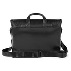 The Rolling Stones Paint it Black Collection Messenger Bag - Black-Main section with top flap and double buckle closure in front of the bag, perfect to store a laptop (up to 15.6") or tablet (up to 12")