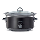 Kenmore 5 qt (4.7L) Slow Cooker - Black and Gray-5 qt (4.7L) capacity can fit a 5 lb chicken or 3 lb roast for a hearty family meal