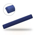 DAC MP-128 Super-Gel Straight Edge Keyboard Wrist Rest, 18-1/8 x 2-1/4 x 1", Blue-Smooth and breathable luxurious Lycra fabric