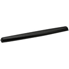 Fellowes Crystal Gel Keyboard Wrist Rest, Black-Stylish, transparent gel adds color to your workspace