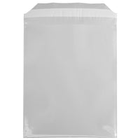 JAM Paper Foil Envelopes with Self Adhesive Closure, 6.25 x 7.88, Open End, Silver, 25 Pack (1323303)-Silver