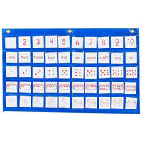 Didax Number Path Pocket Chart with Cards-Math Pocket Chart, grades K-2
