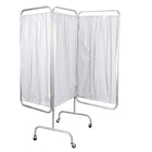 Drive Medical 3 Panel Privacy Screen-White, Aluminum