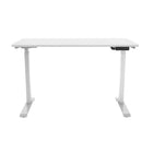 TygerClaw 23.5"W Electric Sit-Stand Desk - White-Four programmable memory presets