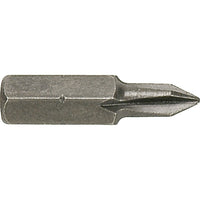 1/4" Phillips Insert Bits, Turned Length 0.44", UQ443, 24 Pack-Phillips