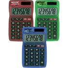 Victor 700Bts 8 Digit Pocket Calculator, 10 Pack-Hybrid (Solar/Battery)