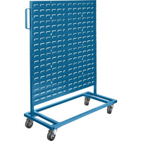 Kleton Mobile Bin Racks - Singled Sided, Single-Sided, 36" W x 16" D x 46-1/2" H-Capacity: 800 lbs.