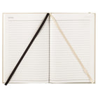 Gry Mattr Hardcover Stone Paper Notebook - A5 Lined - 160 pages - Cream-Elastic Closure