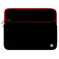 Vangoddy 17" Neoprene Laptop Sleeve - Red-Fits up to laptop 17.3"