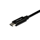 StarTech Right-Angle USB-C Cable, M/M, 3.3 ft (USB2CC1MR)-Thunderbolt 3 port compatible