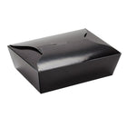Fold-Pak Biopak Paper Take Out Container, Black, 26 oz., 450 Pack-Black