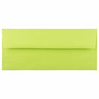JAM Paper #10 Business Coloured Envelopes - 4.125" x 9.5" - Ultra Lime Green - 50 Pack-Colour: Lime Green Envelopes