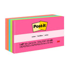 Post-it Notes - Poptimistic Collection - 3" x 5" - 5 Pack-Post-it Notes stick securely and remove cleanly