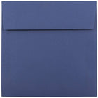 JAM Paper 6 x 6 Square Envelopes, Presidential Blue, 100 Pack (563916914g)-Presidential blue