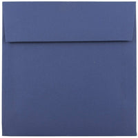 JAM Paper 6 x 6 Square Envelopes, Presidential Blue, 100 Pack (563916914g)-Presidential blue