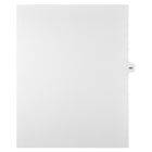 Mark Maker Legal Tabs - Letter Size - White - 1/15th cut - 25 tabs per package - 5 packages Pack - Number 187-White Single Tabs