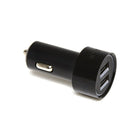 NXT Technologies Universal 2 USB Port Car Charger - Black-12-24V car charger for mobile devices