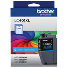 Brother Genuine LC401XLCS High-Yield Cyan Ink Cartridge-Professional colour inkjet print quality you can consistently rely on for up to 500 pages