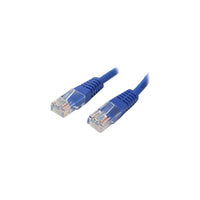 StarTech M45PATCH10BL 10' Cat 5e Molded Patch Cable, Blue-RJ-45 Male connector on both sides for dependable network connectivity
