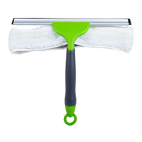 Action 1 Four-in-One Window Washer and Squeegee, 12.75", Green, 12 Pack-Packaging: indlues 12 window washers