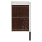 Swingline ClassicCut 1510W Guillotine Trimmer with EdgeGlow - Wood - 15" - 10 Sheets-Solid wood surface is printed with alignment guides to help improve trimming accuracy