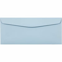 JAM Paper #10 Business Envelopes - 4.125" x 9.5" - Baby Blue - 50 Pack-Colour: Light Baby Blue