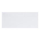 Staples #10 Gummed White Recycled Envelopes - 4-1/8" x 9-1/2" - 500 Pack-Open end with gummed flap
