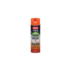 Krylon Industrial Fluorescent Orange Overhead Marking Paint 17oz (K04003000)-Paint Colour: Fluorescent Orange
