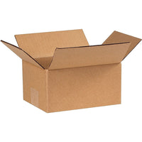 Staples Corrugated Shipping Box - 8" L x 6" W x 4" H - Kraft - 25 Pack-Brown/Kraft