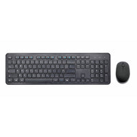 Basic Tech Wireless Keyboard and Mouse - French Keyboard Layout - Black-Convenient 2.4GHz wireless connectivity is both quick and reliable