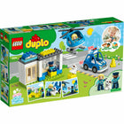 LEGO DUPLO Rescue Police Station & Helicopter Building Toy - 40 Pieces-Build skills with the police - As kids play out imaginative police stories, they develop their fine motor skills and strengthen their social and emotional awareness