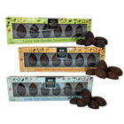 Beech's UK Chocolate Luxury Mini Easter Eggs Assortment - 60g - 3 pack-Dark Chocolate Fondant Mini Half Eggs - Luxuriously smooth Beech's dark chocolate mini half eggs with a soft, sweet fondant centre.