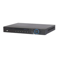SeqCam 16 Channel Tribrid 1U HDCVI DVR, 2.2" x 14.8" x 11.2", Black-Support HDCVI/Analog/IP Video input