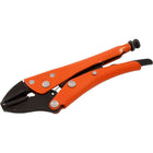 Grip-on 7" Locking Pliers, 1-7/8" Jaw Opening, Straight Jaws-Jaw opening (inches): 1-7/8"
