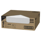 WypAll PowerClean X70 Medium Duty Cloths - Flat Sheets - Long Lasting Towels - White-Each industrial cloth measures 14.9" x 16.6" and cleans oil, dirt, grime and solvents
