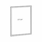 Azar Displays Large Format Snap Frame, 28" x 22" (300222-SLV)-For Wall Use Only