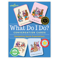 eeBoo What Do I Do? Conversation Cards/Navigating Social Expectations-For Ages 5 and up