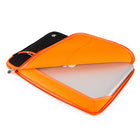 Vangoddy 17" Neoprene Laptop Sleeve - Orange-Material: Neoprene