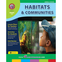 eBook: Habitats & Communities - (PDF version - 1-User Download) - ISBN 978-1-55319-191-9 - Grade 4 - 6-You will receive two emails: one confirming your entire order, and one with a "Download Software" buttonYou can download immediately or return to your email to download later