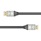 j5Create JDC43 8K DisplayPort Cable - Black-Supports resolutions up to 7680 x 4320 @ 60 Hz/ 4096 x 2160p @ 120 Hz