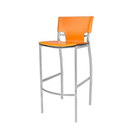 Plata Import Venice Stool, 30"H, Orange Tan, 2 Pack-Bar Stool