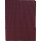 JAM Paper Corrugated Fluted Folder, Burgundy, 100 Pack-Burgundy