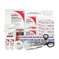 First Aid Central Federal Type A Regulation First Aid Kit - Refill-For workplaces following federal regulations with 2-5 workers at any given time