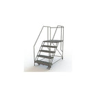 Tri-Arc Mobile Work Platform, 5 Step, 50" x 36" (WLWP153636SL)-Frame Material: Steel