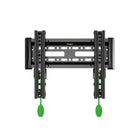 Futech TVW006 TV Wall Mounts, 9-1/2" x 12-3/4" x 2", Black-Tilt degree from 0 degree to + 15 degrees