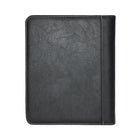 Roots Zip Around Executive Padfolio, Black-4 credit cards with 2 pen loops