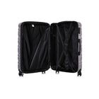 TOSCANO MAGNIFICA 30" Hardside Large Luggage - Titanium Silver-5 Year Limited Global Warranty